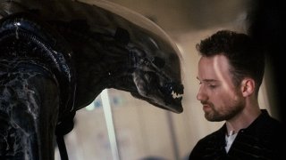 David Fincher sul set di Alien 3