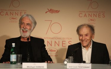 Happy End: Michael Hanele e Jean-Jouis Trintigrant in conferenza a Cannes