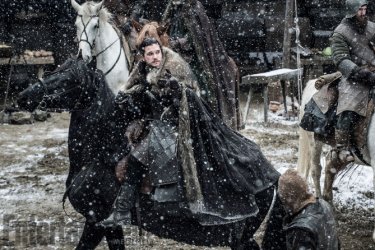 Il Trono di Spade: Kit Harington interpreta Jon Snow in una foto della settima stagione