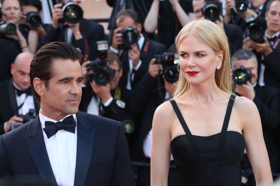 Cannes 2017: uno scatto di Nicole Kidman e Colin Farrel sul red carpet di The Killing of a Sacred Deer