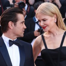 Cannes 2017: Colin Farrel e Nicole Kidman sorridenti sul red carpet di The Killing of a Sacred Deer