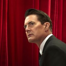 Kyle MacLachlan nella terza stagione di Twin Peaks