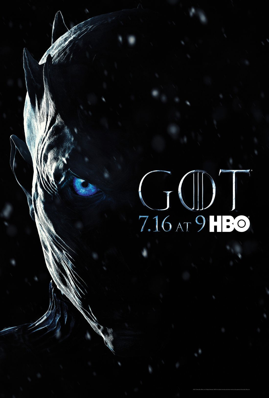 Game Of Thrones Season 7 Poster Night King2