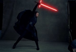 Star Wars: Gli ultimi Jedi - Kylo Ren in una foto di Vanity Fair