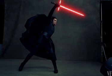 Star Wars: Gli ultimi Jedi - Kylo Ren in una foto di Vanity Fair