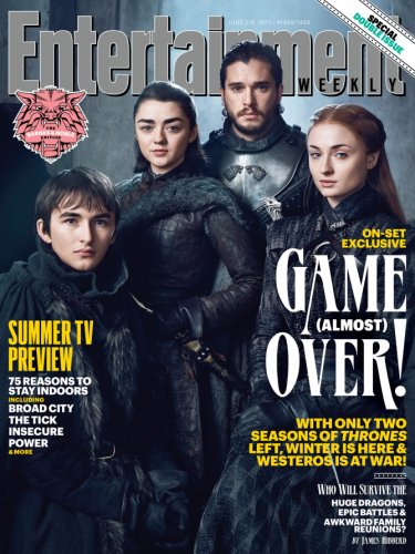 Il trono di spade: una delle copertine di Entertainment Weekly