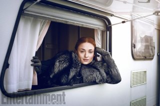 Il trono di spade: Sophie Turner in una foto promozionale