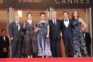 Cannes 2017: David Lynch e Kyle MacLachlan prima di entrare in sala sul red carpet di Twin Peaks