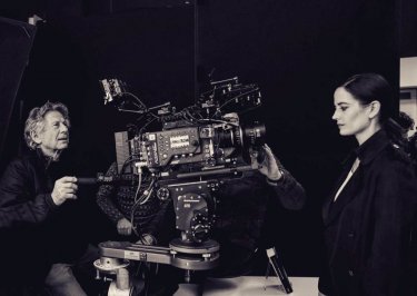 Polanski ed Eva Green sul set di Based on a True Story