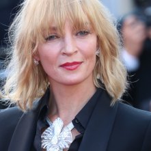 Cannes 2017: Uma Thurman sul red carpet di Based on a True Story 