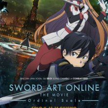 Locandina di Sword Art Online. Ordinal Scale – The Movie