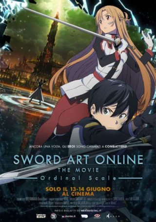 Locandina di Sword Art Online. Ordinal Scale – The Movie