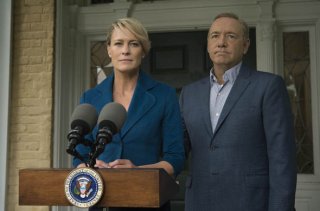 House of Cards: Kevin Space e Robin Wright nella quinta stagione della serie