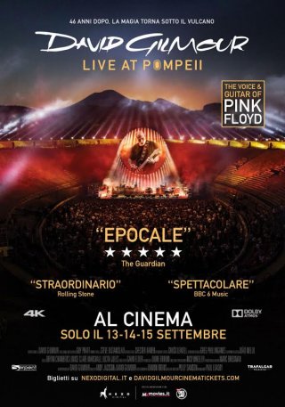 Locandina di David Gilmour Live At Pompeii
