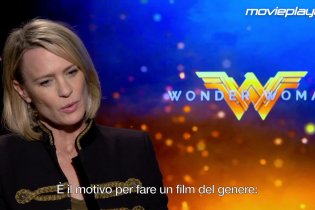 Wonder Woman: videointervista a Robin Wright