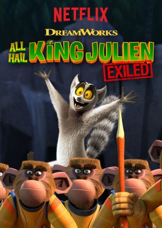 Locandina di All Hail King Julien: Exiled