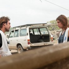 Il tuo ultimo sguardo: Adèle Exarchopoulos e Javier Bardem in una scena del film
