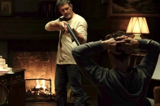 Black Butterfly: Antonio Banderas e Jonathan Rhys Meyers insieme in una scena del film