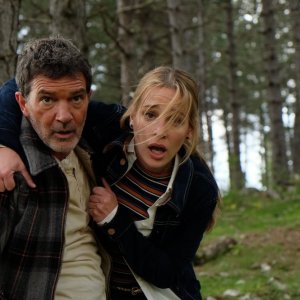 Black Butterfly: Antonio Banderas e Piper Perabo in un momento del film