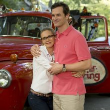 Diario di una schiappa - Portatemi a casa!: Tom Everett Scott e Alicia Silverstone in una scena del film