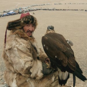 La principessa e l'aquila: Nurgaiv Rys in una scena del documentario