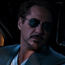 Spider-Man: Homecoming, Robert Downey Jr. in una scena del film