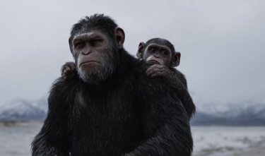 The War - Il pianeta delle scimmie: una scena del film di Matt Reeves