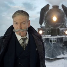 Assassinio sull'Orient Express: Kenneth Branagh in una scena del film