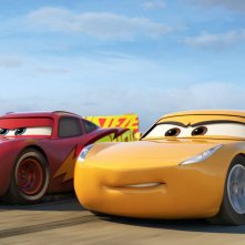 Cars 3: un'immagine del film d'animazione