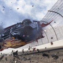 Cars 3: una scena del film animato