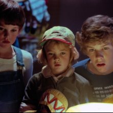 E.T. L'extra-terrestre: i tre fratelli in una scena del film