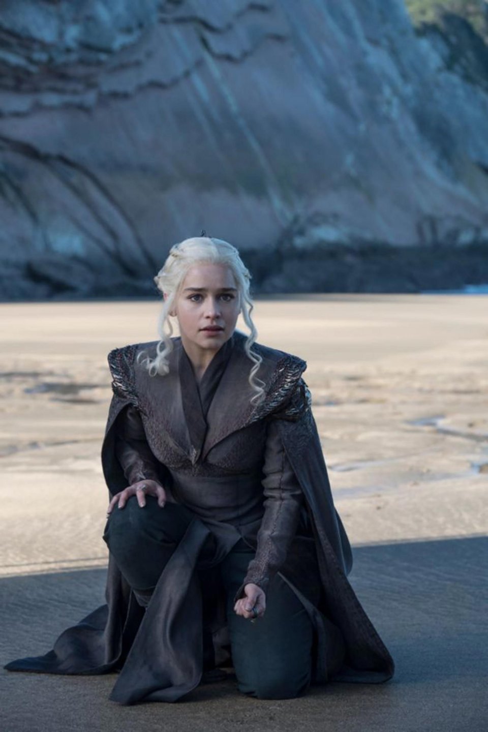 Il Trono di Spade: l'attrice Emilia Clarke interpreta Daenerys