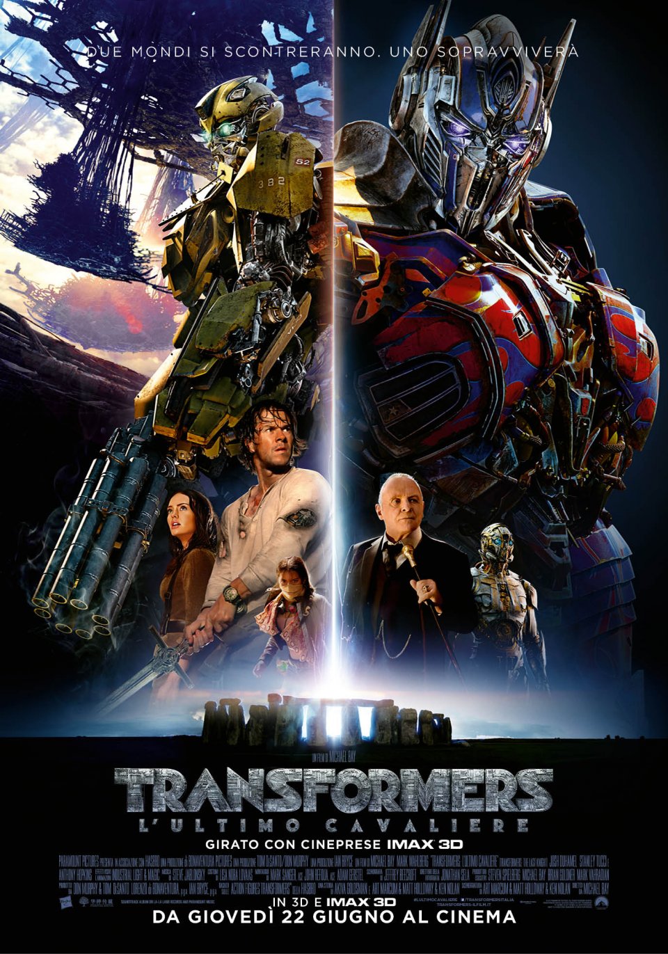 Transformers: L'ultimo cavaliere, un nuovo poster del film