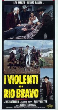 Locandina di I violenti di Rio Bravo