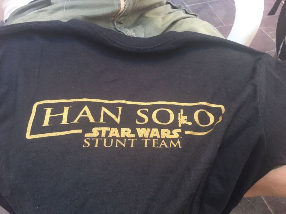 Han Solo: la maglietta della crew