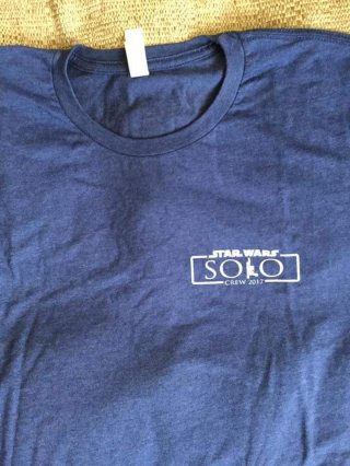 Han Solo: la maglietta della crew