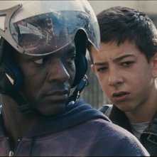 A Ciambra: Koudous Seihon e Pio Amato in una scena del film