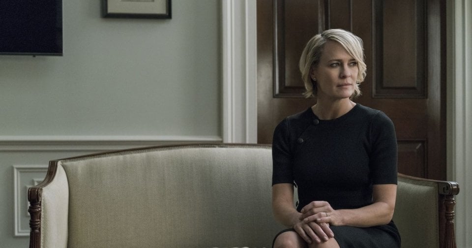 House of Cards 5: Robin Wright in un'immagine tratta dalla serie tv