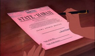 Lilo & Stitch una scena del film