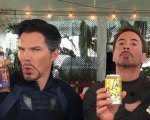 Avengers: Infinity War, la divertente foto degli eroi in pausa pranzo