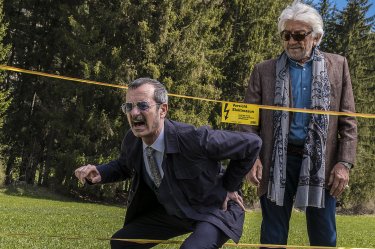 Il Premio: Rocco Papaleo e Gigi Proietti sul set del film