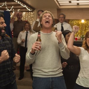 Casa casinò: Will Ferrell, Amy Poehler e Jason Mantzoukas in una scena del film
