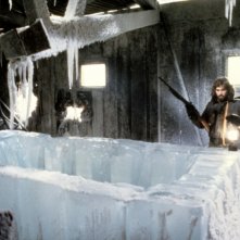 La Cosa: Kurt Russell in un momento del film