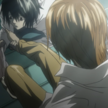 Death Note: L lava i piedi a Light