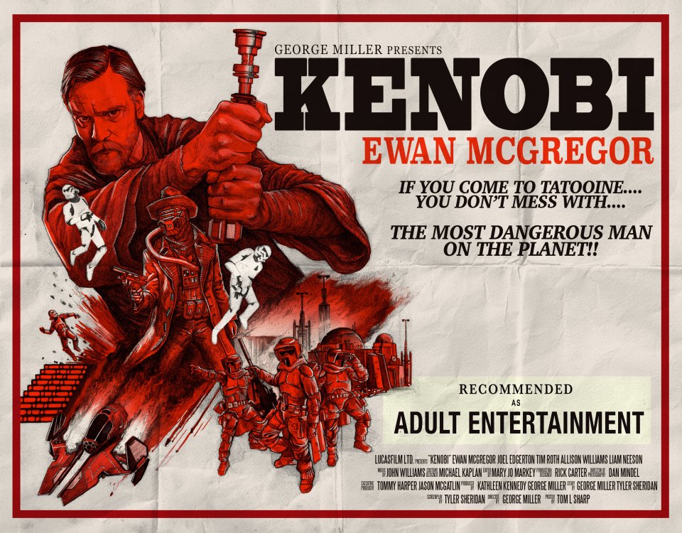 Star Wars: un fan poster dello spinoff dedicato a Obi Wan Kenobi