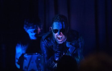 I segreti di Twin Peaks: i Nine Inch Nails durante l'esibizione