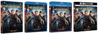 Le cover homevideo di The Great Wall