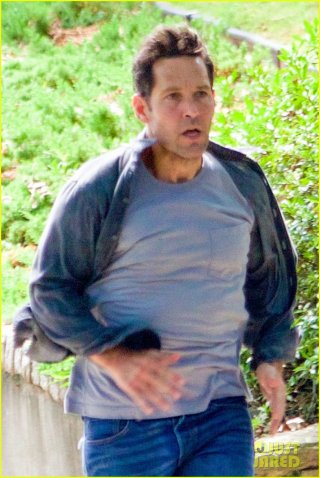 Avengers: Infinity War, Paul Rudd in azione sul set