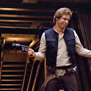 Il ritorno dello Jedi: Harrison Ford in una scena