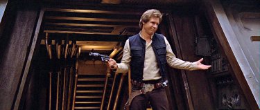 Return of the Jedi: Harrison Ford in a scene